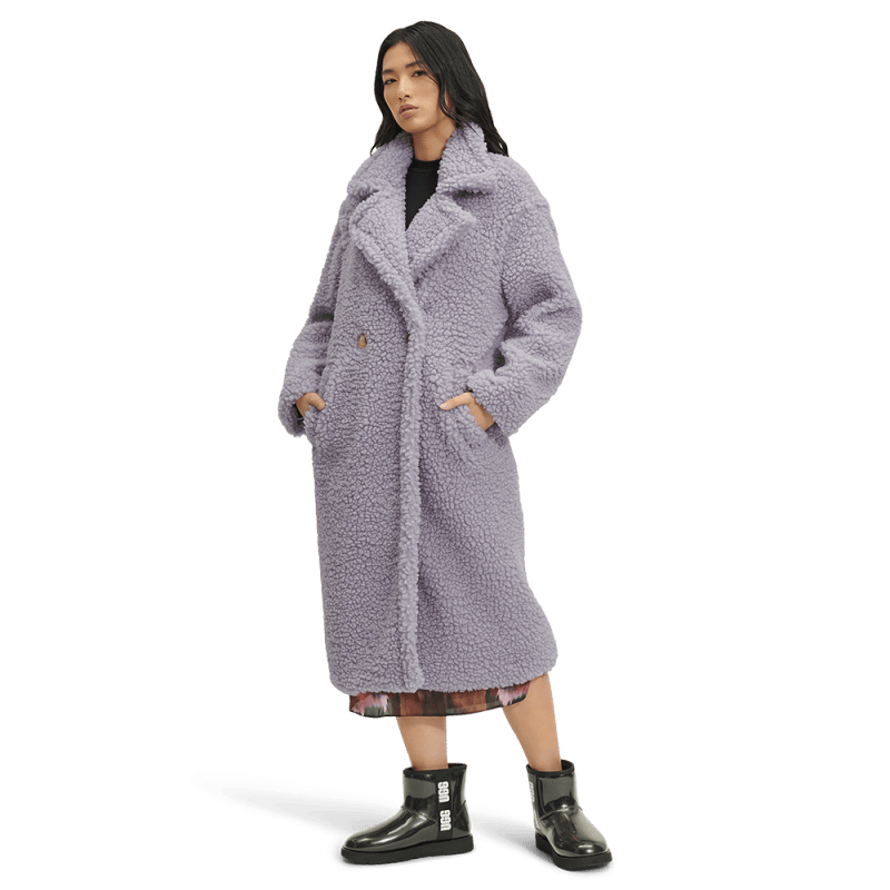 Gertrude Long Teddy Coat - UGG