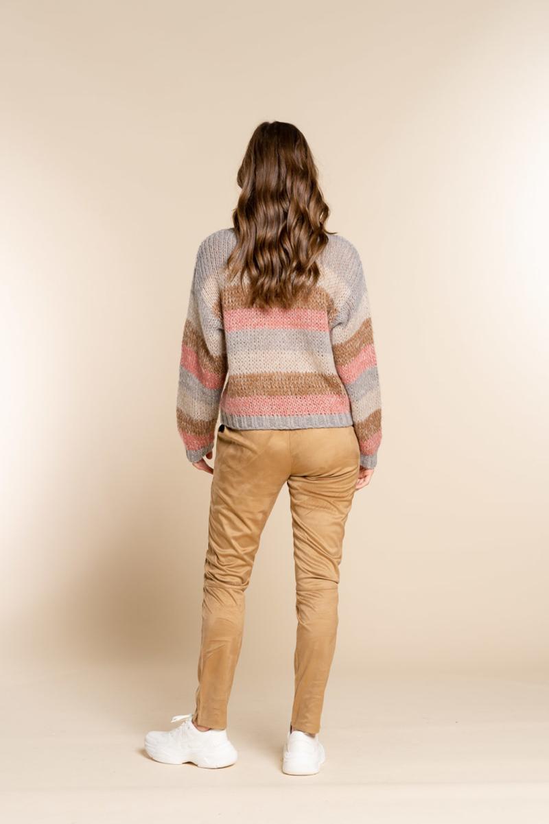 Suedine Pants 11555-27 - Geisha