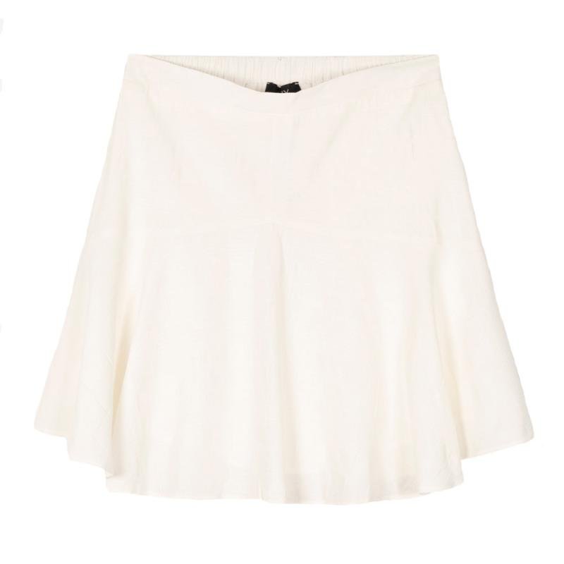 Woven Seer Sucker Stripe Skirt - Alix The Label