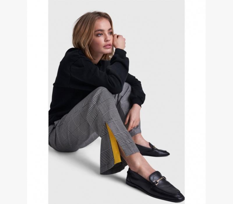 Woven Check Pants - Alix The Label