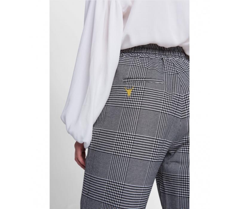Woven Check Pants - Alix The Label