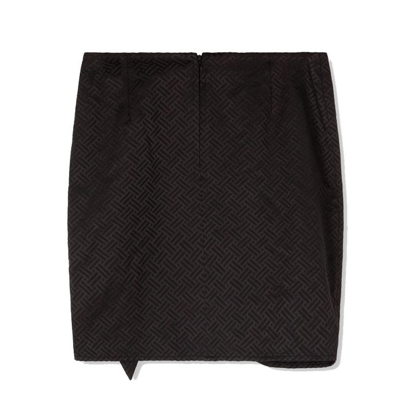 Ladies Woven Jacquard Mini Skirt - Alix The Label