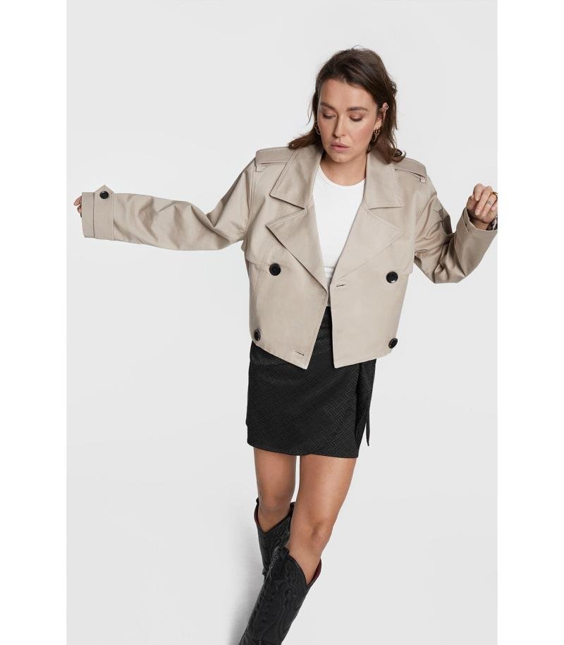 Ladies Woven Jacquard Mini Skirt - Alix The Label