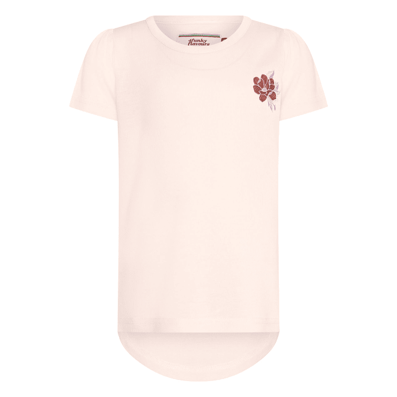 Girls 4 Letter Word T-Shirt - 4 Funky Flavours Kids