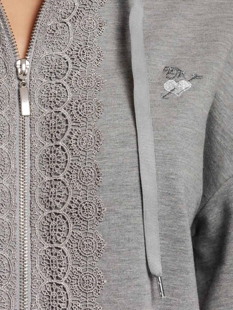 Cosy Grey Sweatblouson - Vive Maria