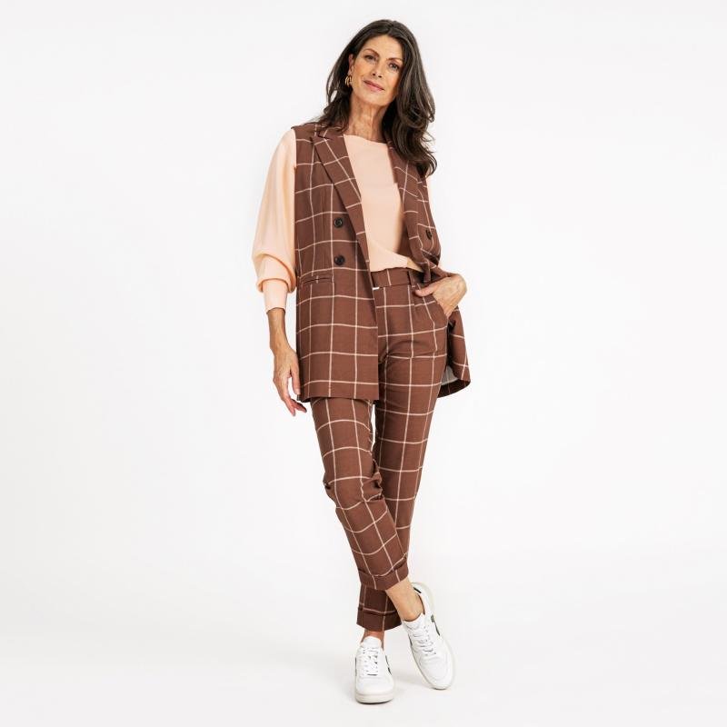 Pijke Big Check Blazer - Studio Anneloes
