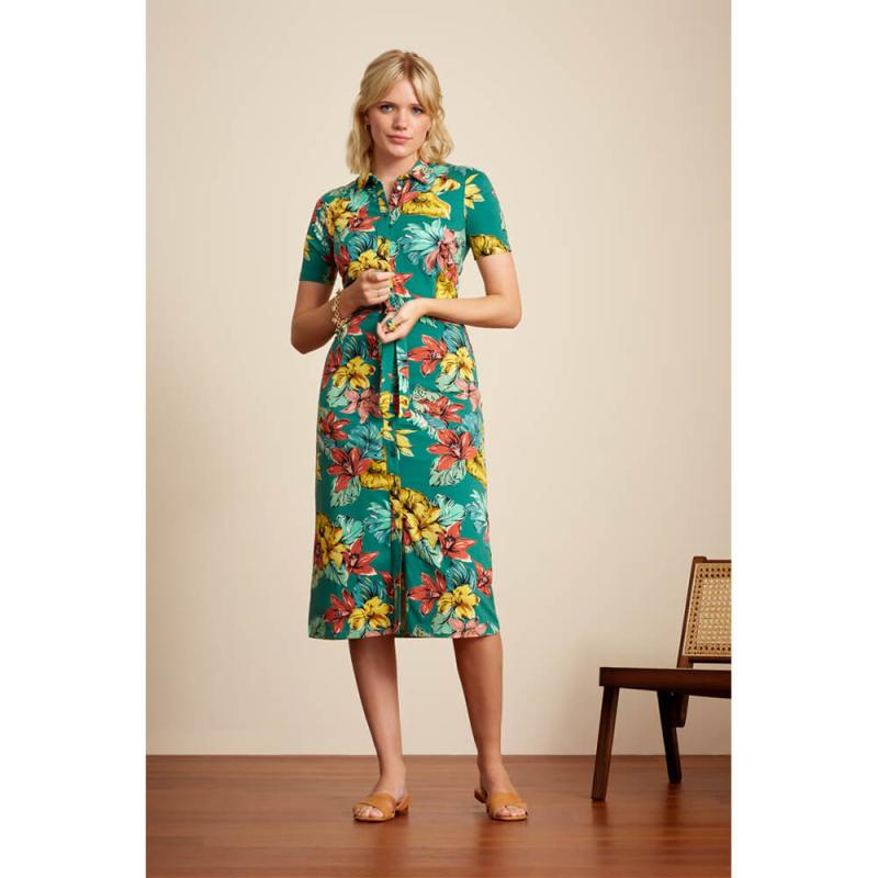 Rosie Slim Fit Dress Paraiso - King Louie