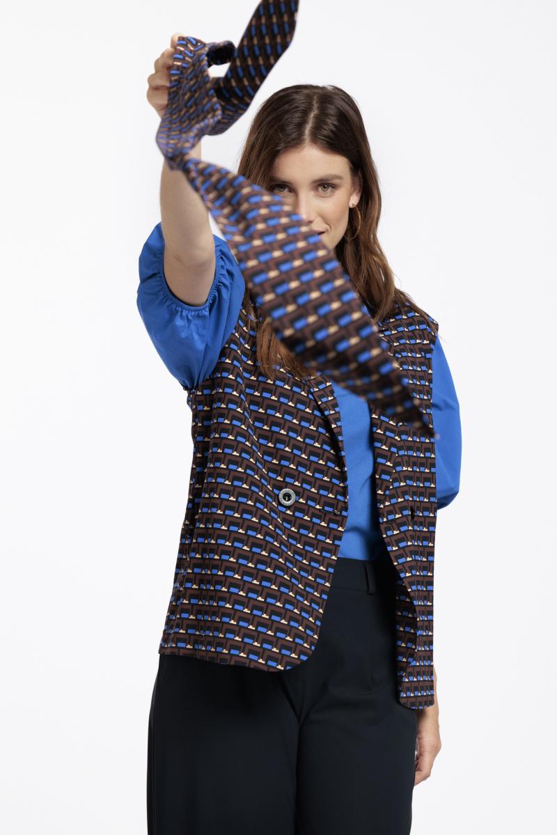 Elisa Square Blouse Gilet - Studio Anneloes