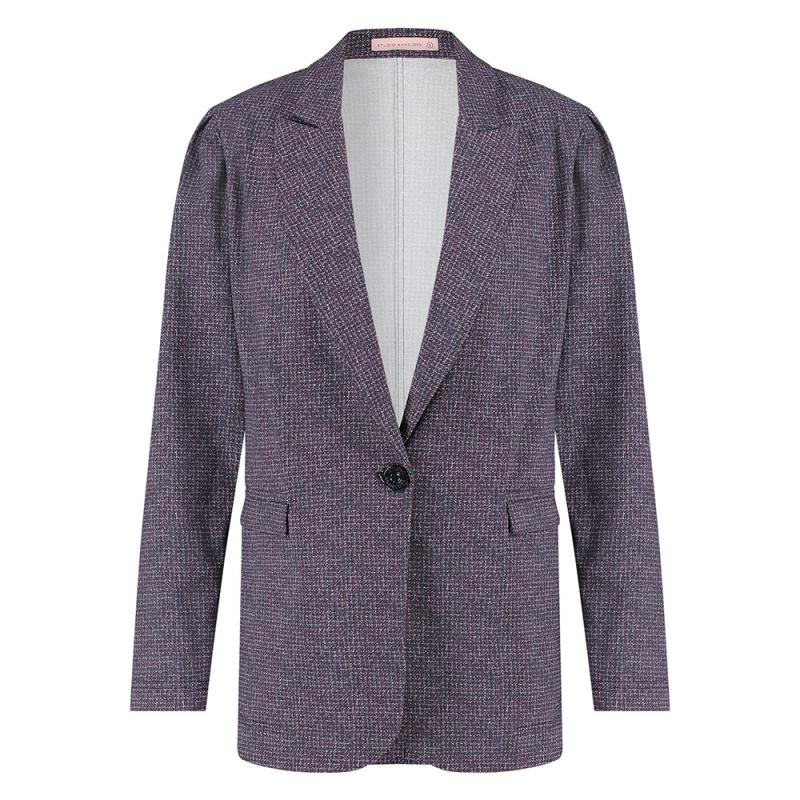 Silia Check Blazer - Studio Anneloes