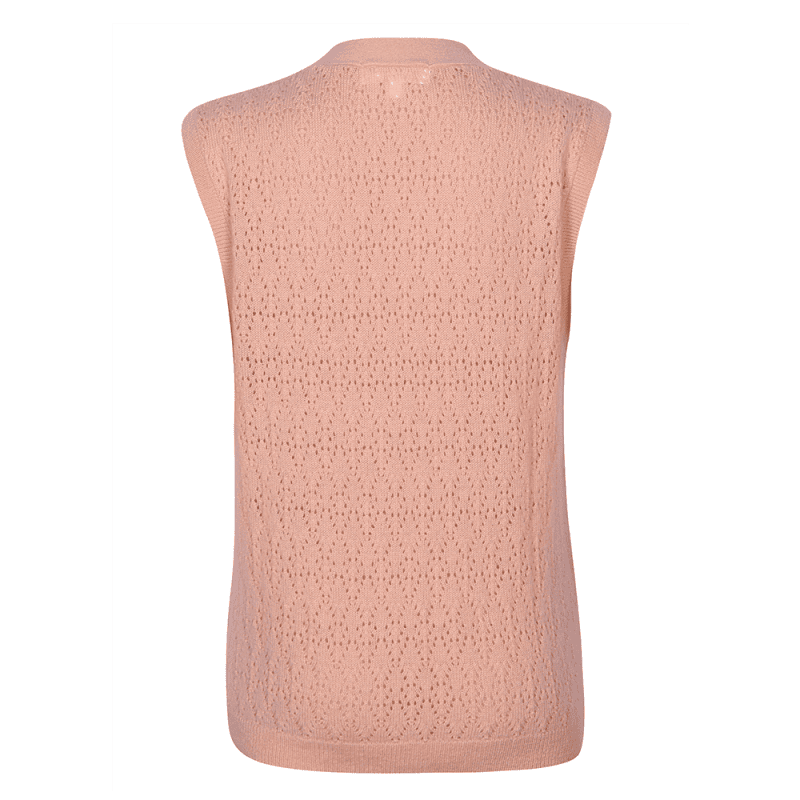 Laica Wool en Cashmere Vest - Rosemunde