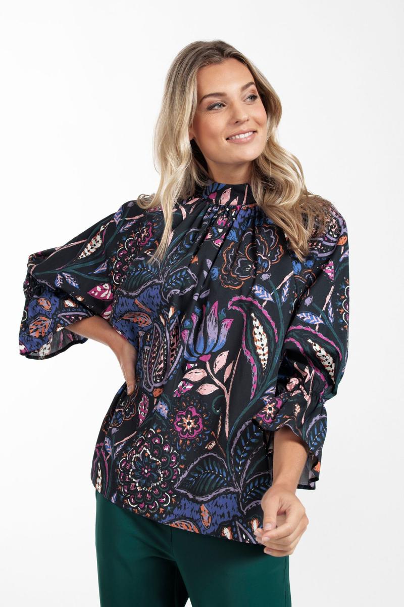Logan flower Blouse - Studio Anneloes