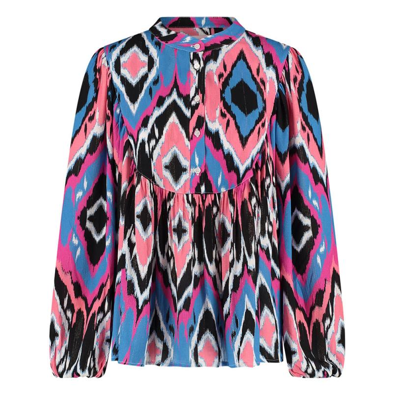 Flori Paint Blouse - Studio Anneloes