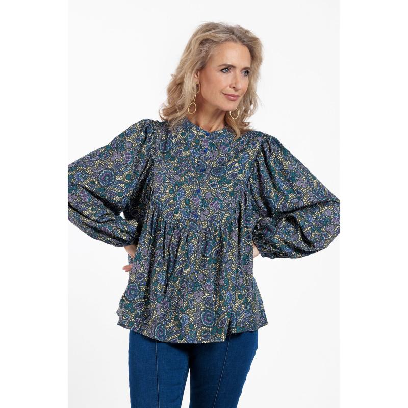 Flori Flower Blouse - Studio Anneloes