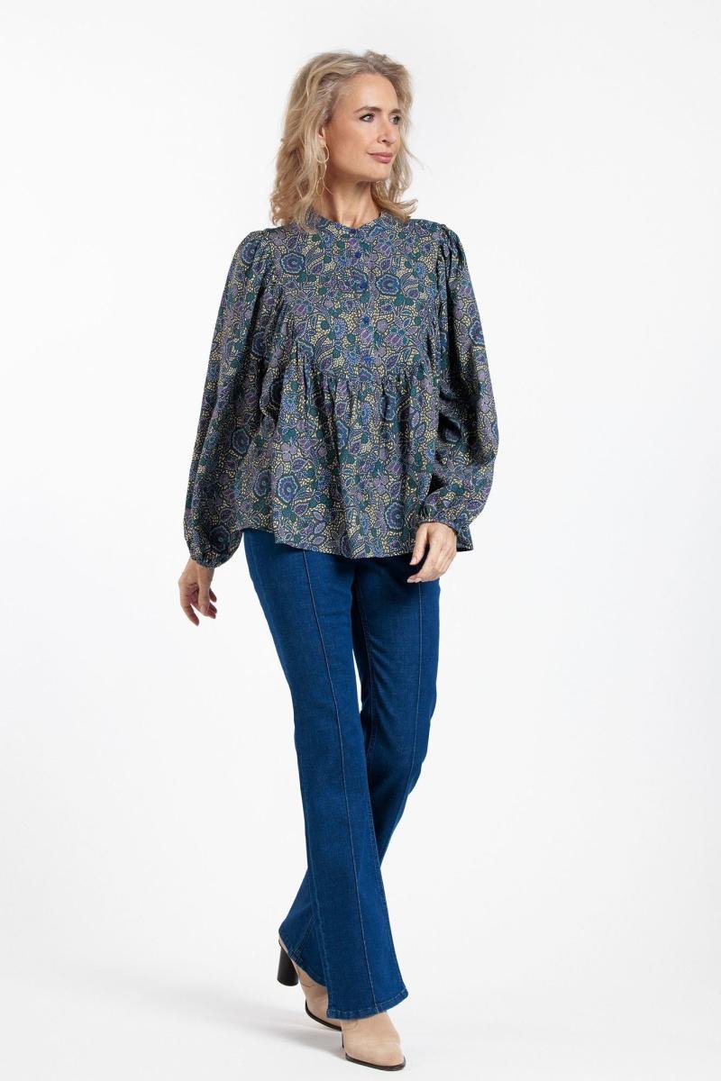 Flori Flower Blouse - Studio Anneloes