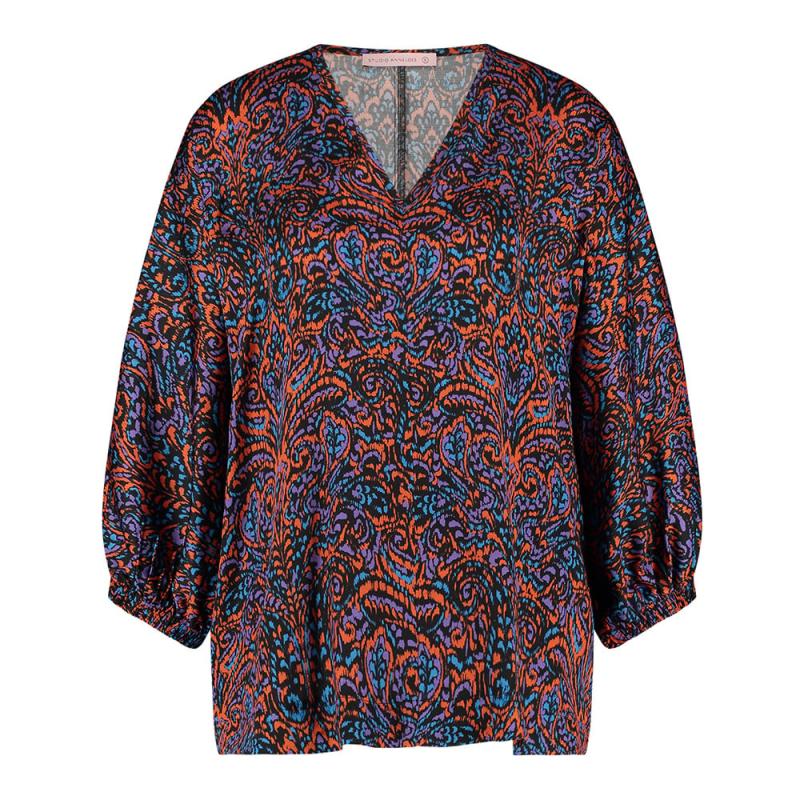 Sol satin Blouse - Studio Anneloes