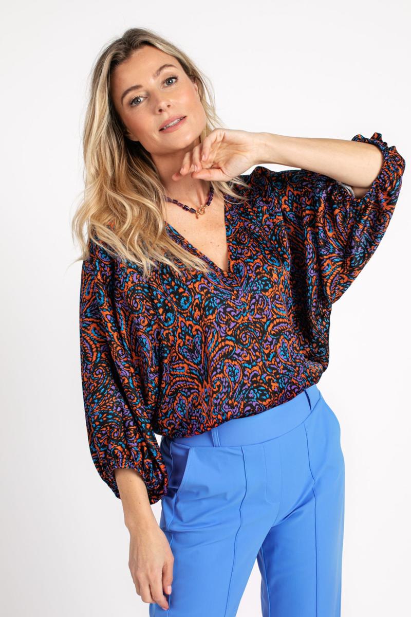Sol satin Blouse - Studio Anneloes