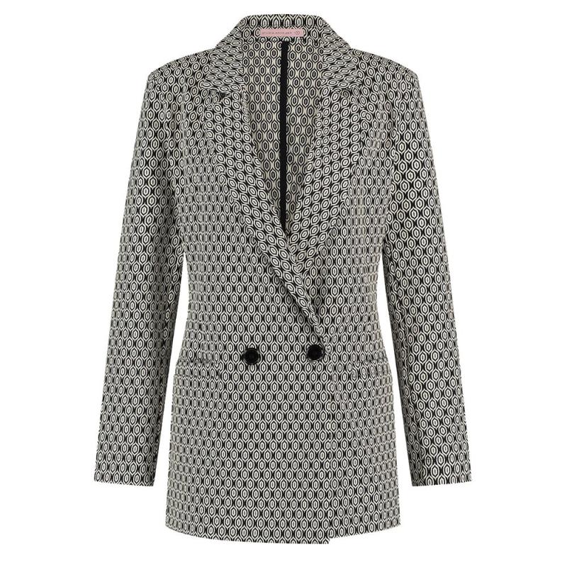 Sence Ornament Jacquard Blazer - Studio Anneloes
