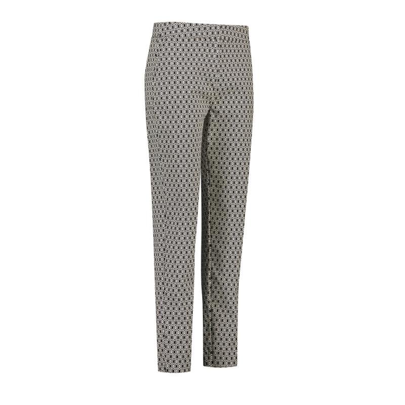 Mira Ornament Jacquard Trousers - Studio Anneloes