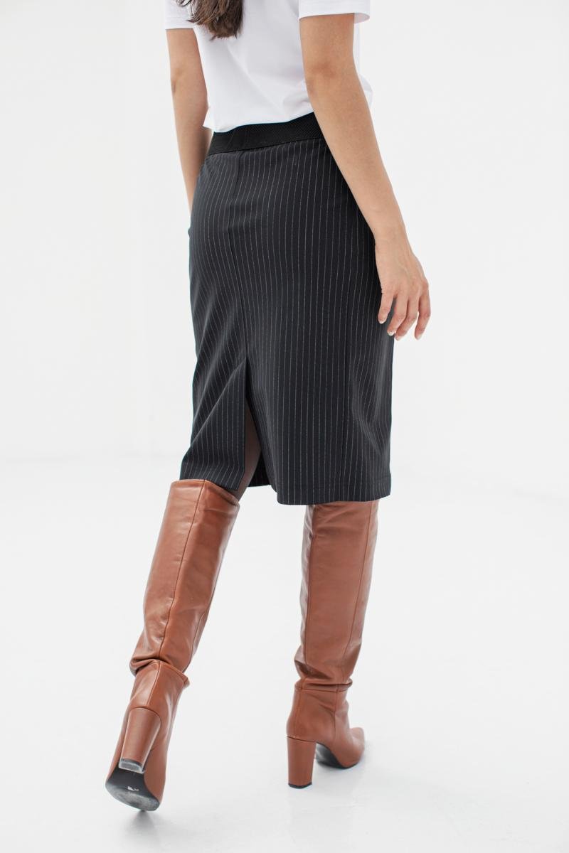Simone Pinstripe Skirt - Studio Anneloes