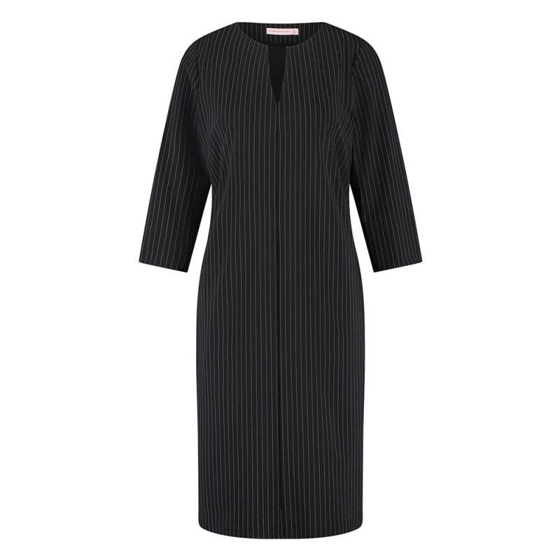 Caro Pinstripe Dress 94750 - Studio Anneloes