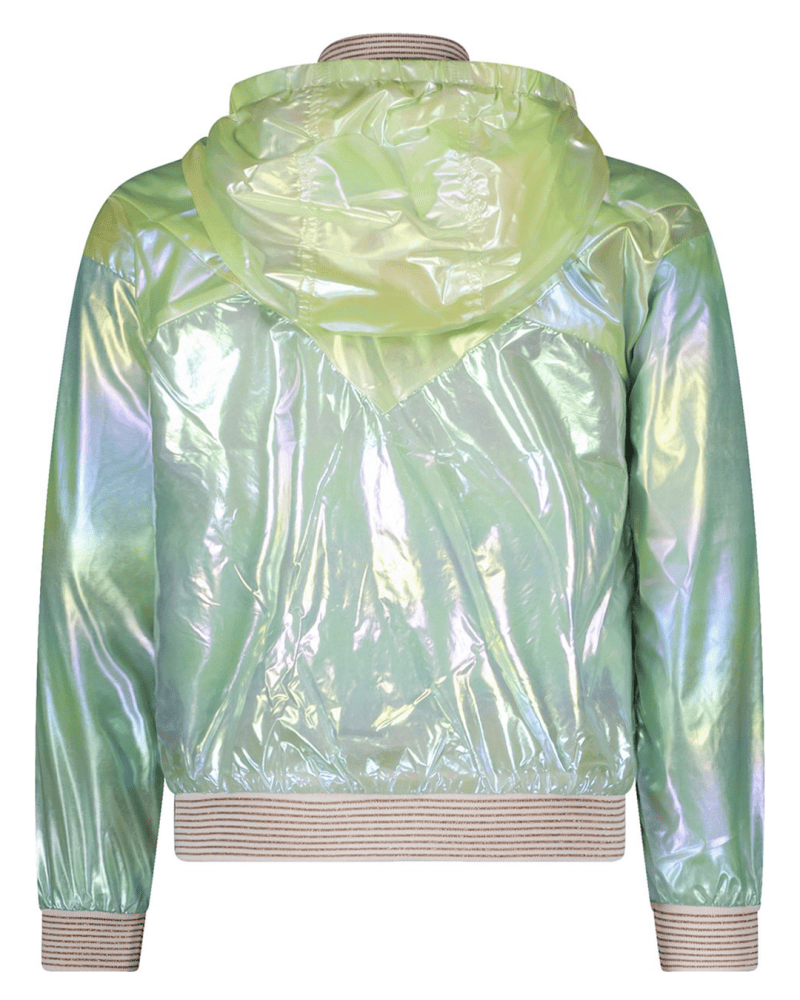 Flo girls hooded rainbow jacket - Like Flo