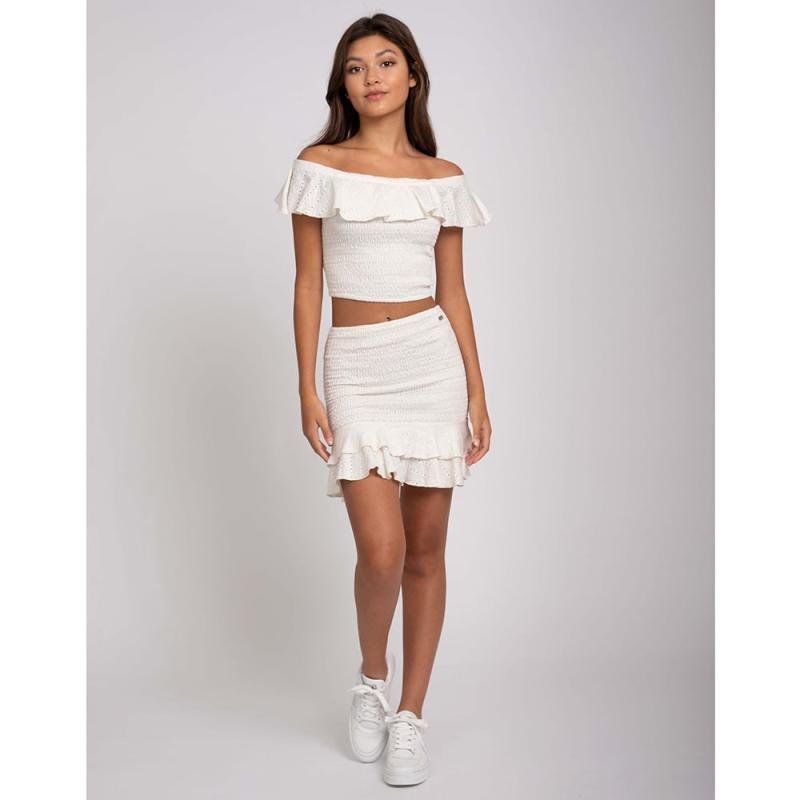 Broderie Skirt - NIK&NIK