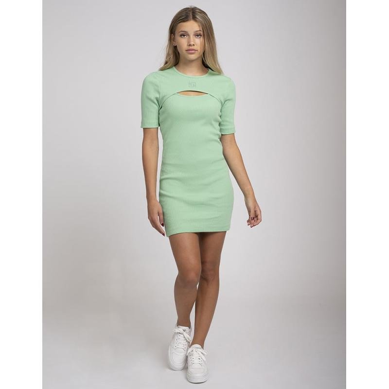 NN Cutout Rib Dress - NIK&NIK