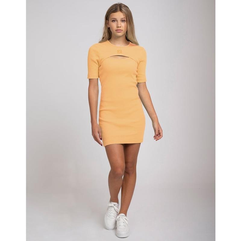 NN Cutout Rib Dress - NIK&NIK