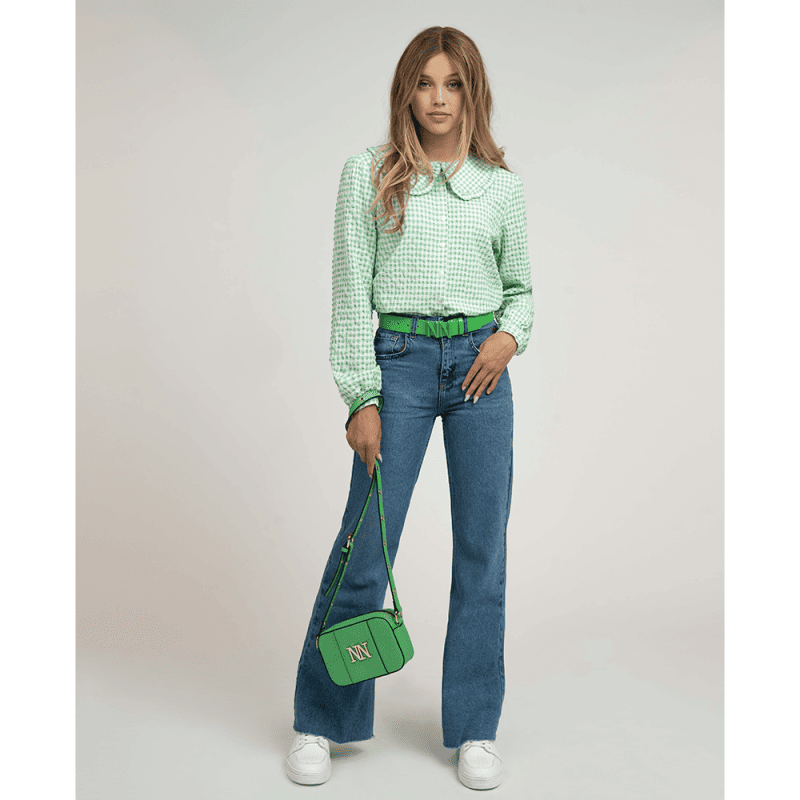 Rachel Check Blouse - NIK&NIK