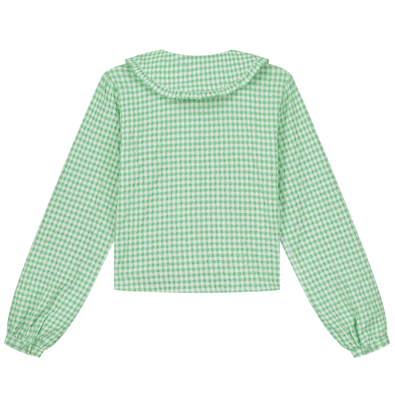 Rachel Check Blouse - NIK&NIK