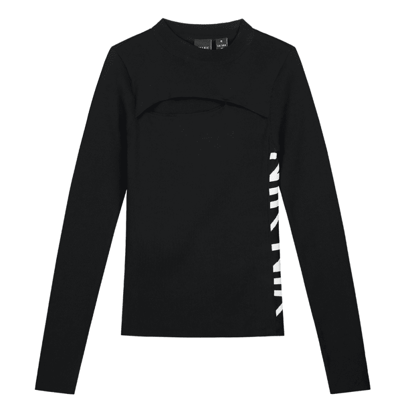 Tori Longsleeve Cutout Top - NIK&NIK