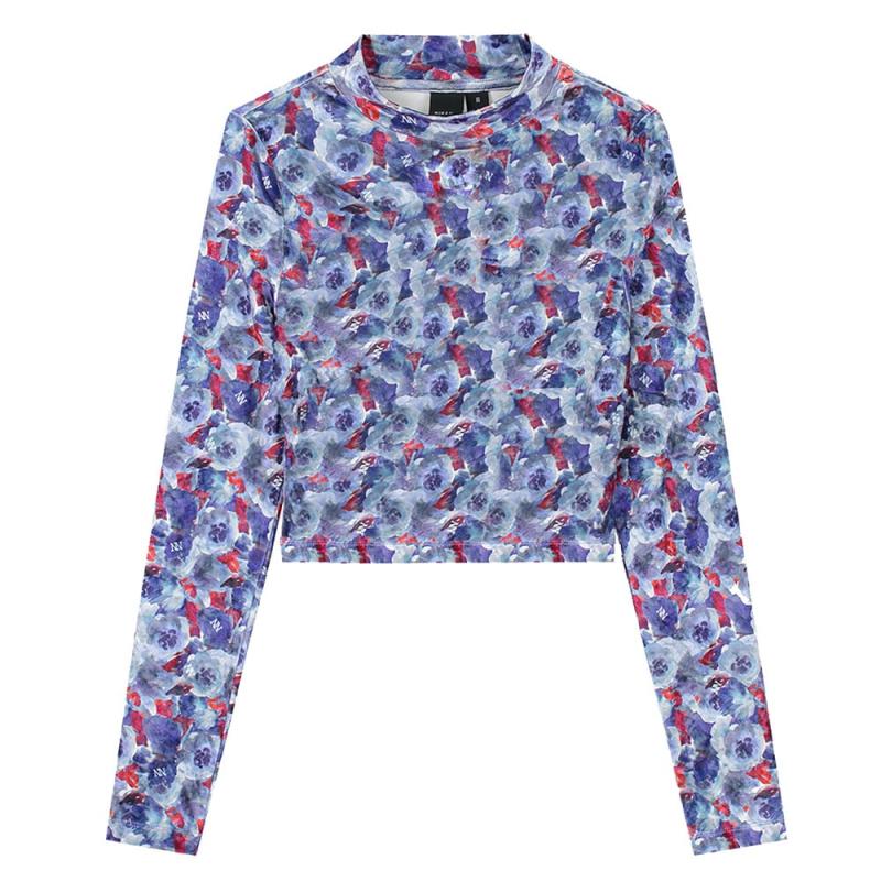 Velvet Flower Top - NIK&NIK