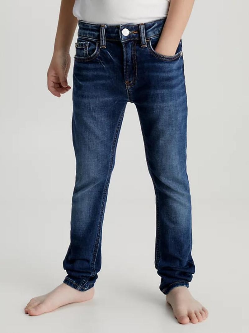 Skinny Dark Blue Clean - Calvin Klein Kids