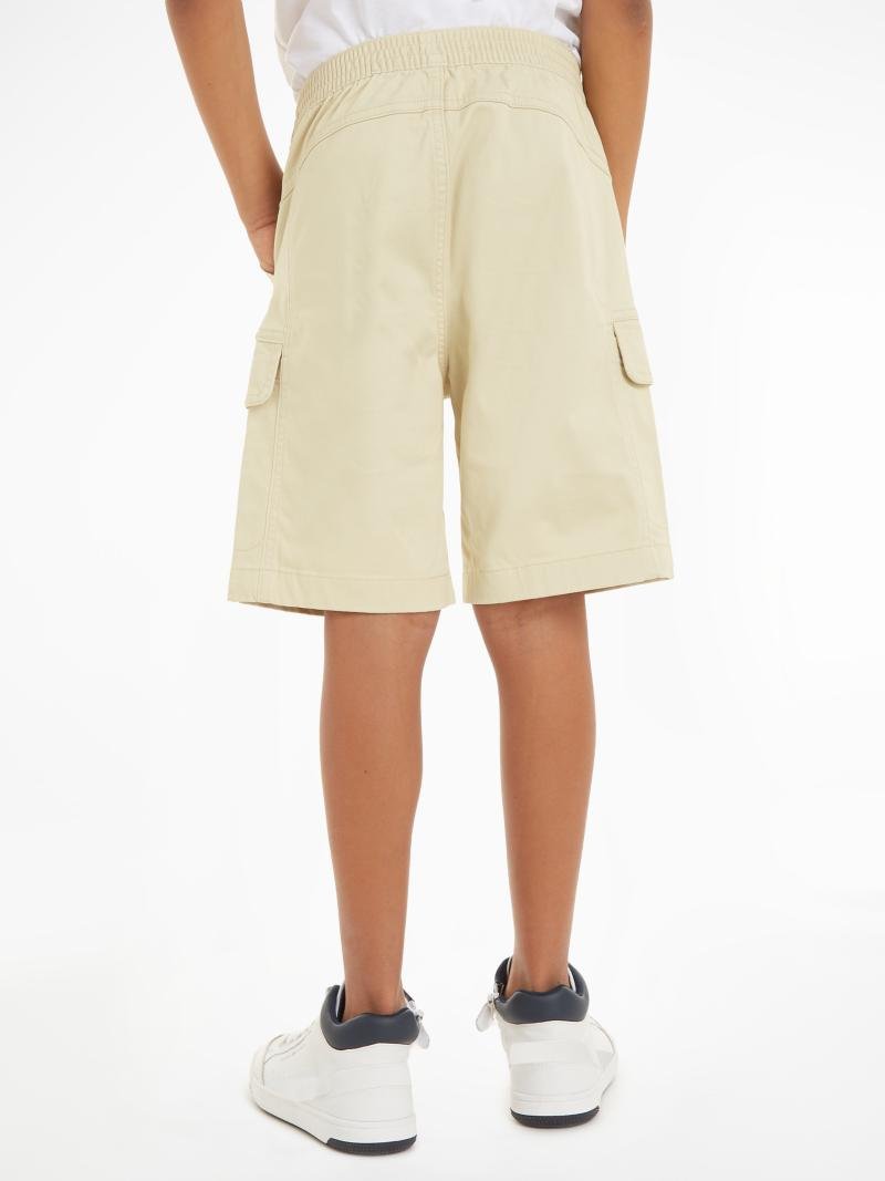 SATEEN CARGO SHORTS - Calvin Klein Kids