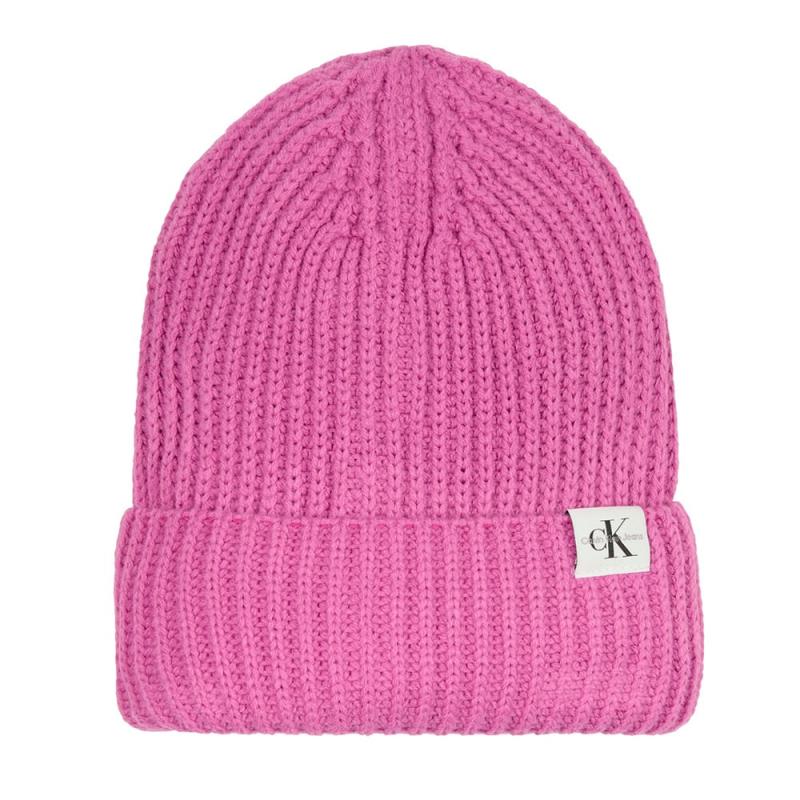 Monogram Rib Beanie - Calvin Klein Kids