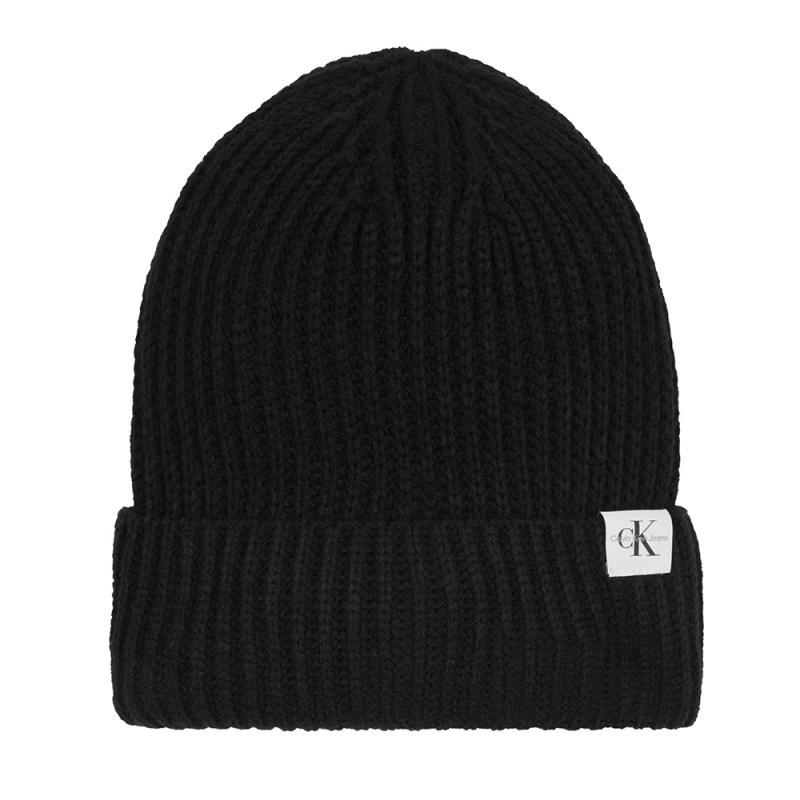 Monogram Rib Beanie - Calvin Klein Kids