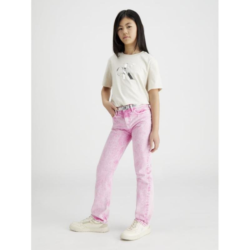 CK MONOGRAM SS T-SHIRT - Calvin Klein Kids