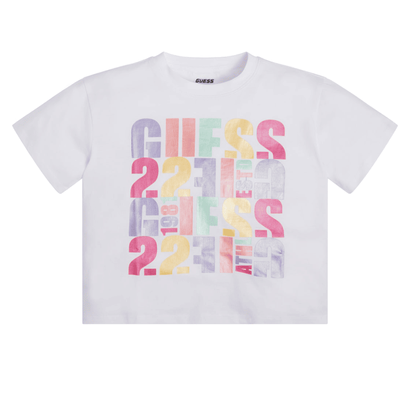 Crop Shortsleeve T-Shirt - GUESS KIDS