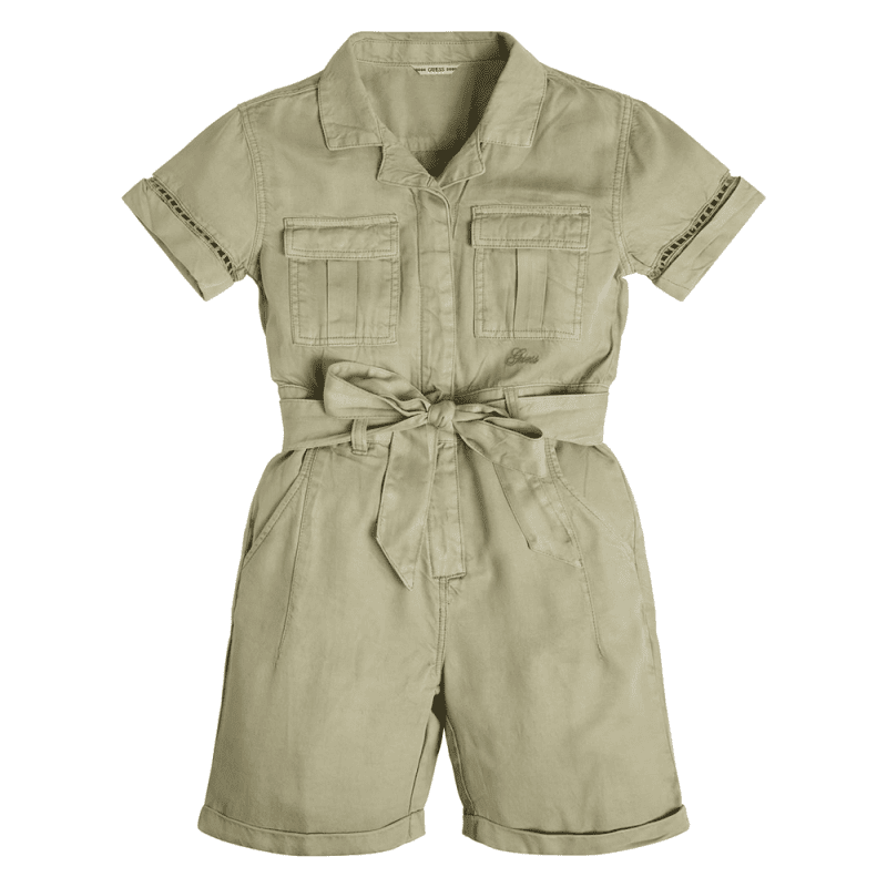 Dye Tencel Jumpsuit - GUESS KIDS