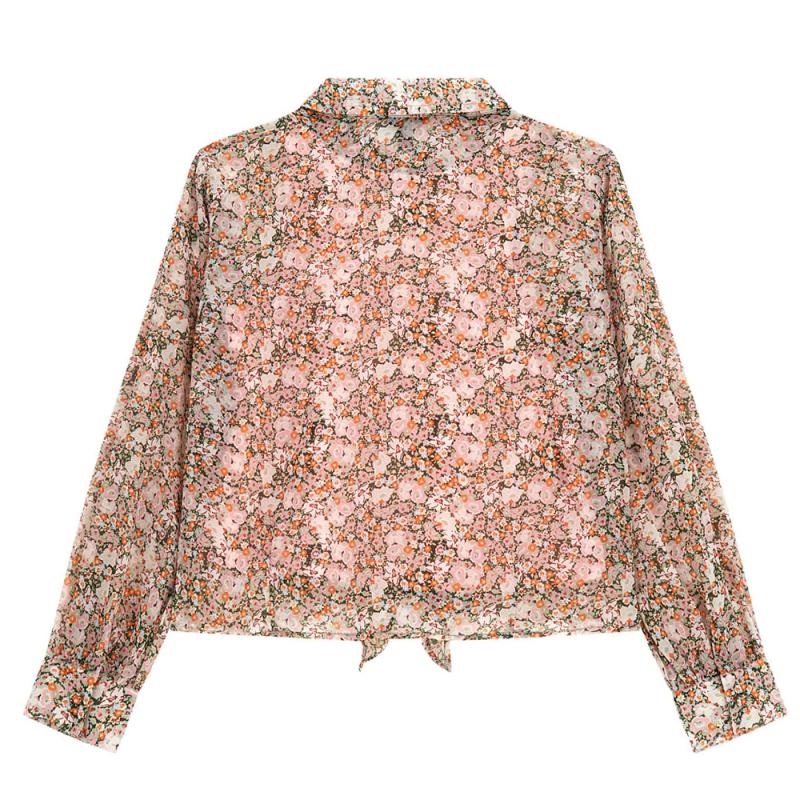 Longsleeve Bow Shirt - GUESS KIDS