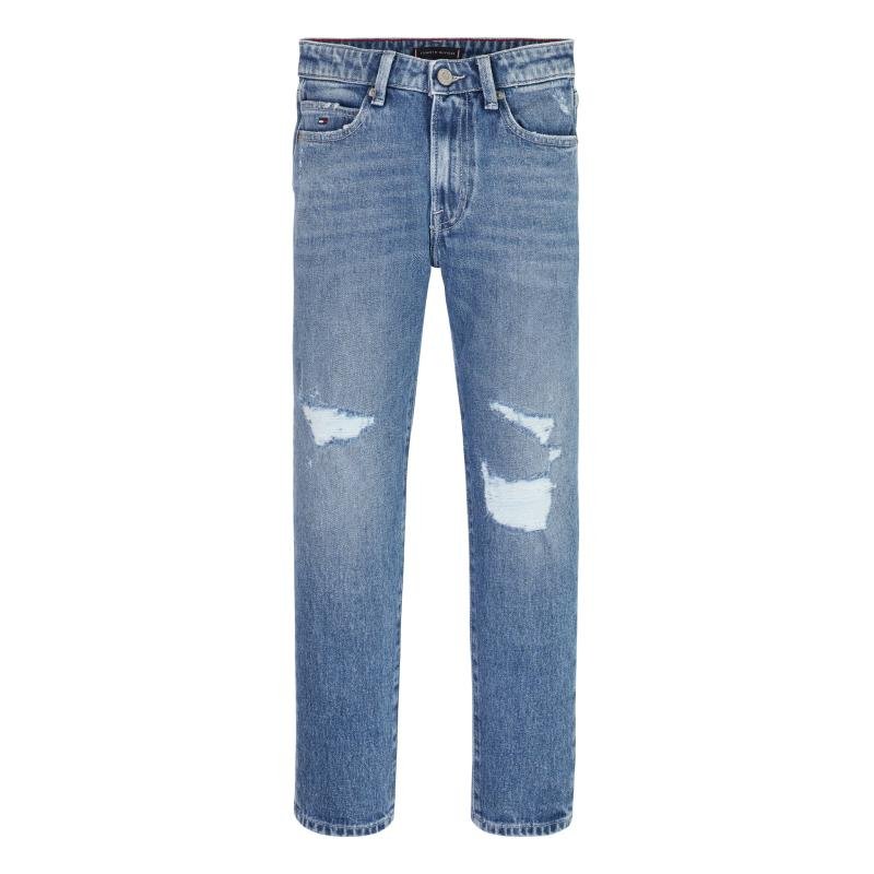 Modern Straight Destructions Jeans - Tommy Hilfiger Kids