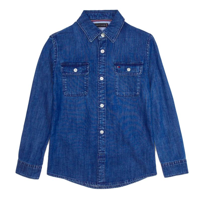 Essential Denim Shirt Longsleeve - Tommy Hilfiger Kids