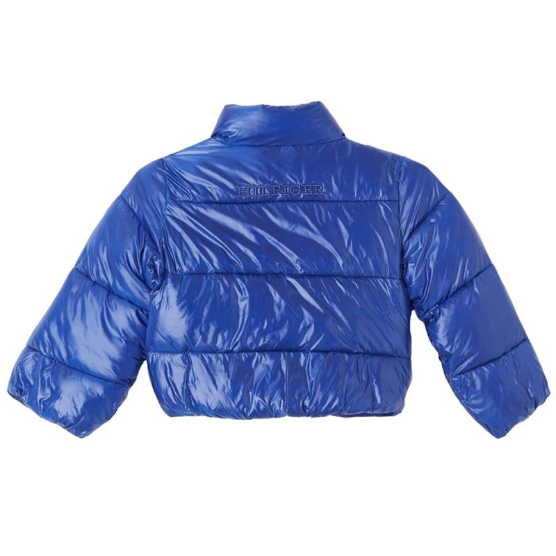 Glossy Puffer Jacket - Tommy Hilfiger Kids