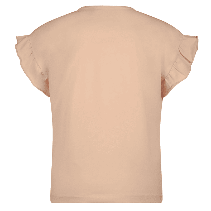 Kanou tshirt short ruffled sleeve with Follow print - NoNo