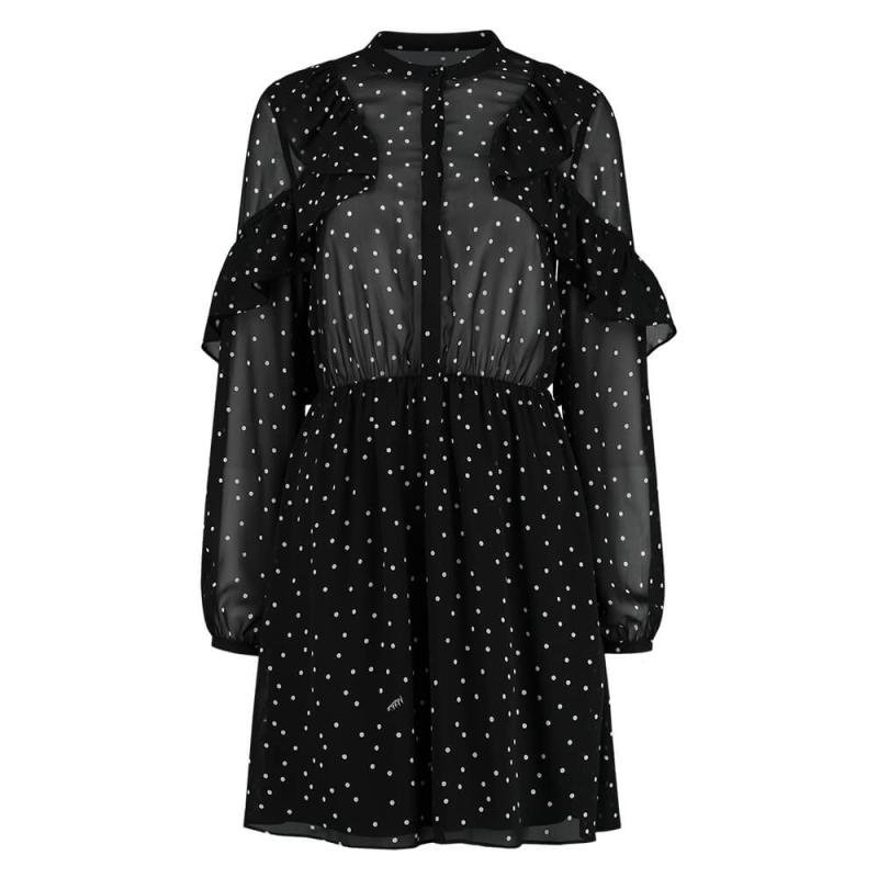 Dotted Ruffle Dress - NIKKIE