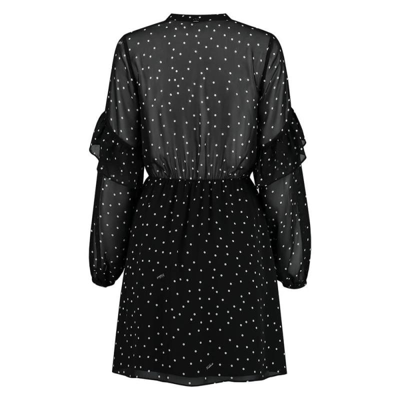 Dotted Ruffle Dress - NIKKIE