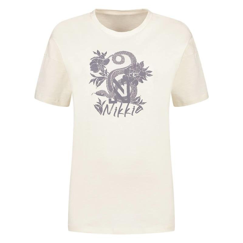 Tonal Snake T-Shirt - NIKKIE