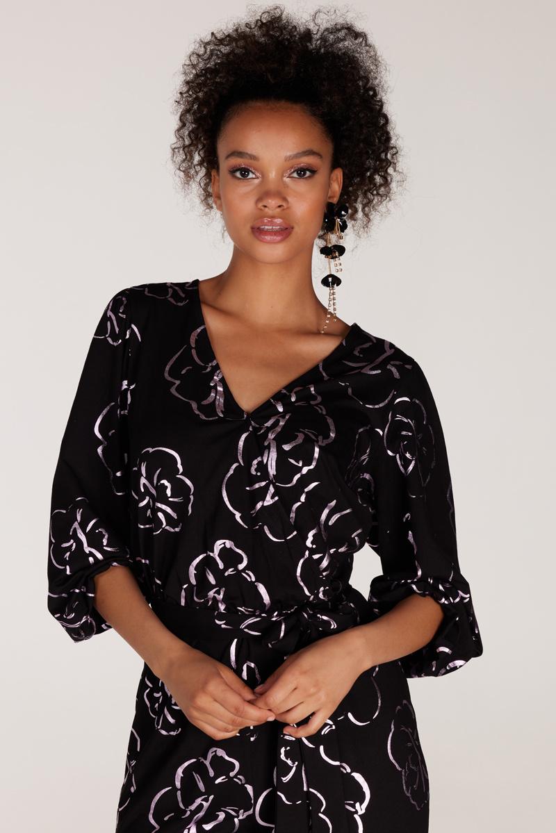 Pieta Jersey Foil Print Jumpsuit - Jansen Amsterdam