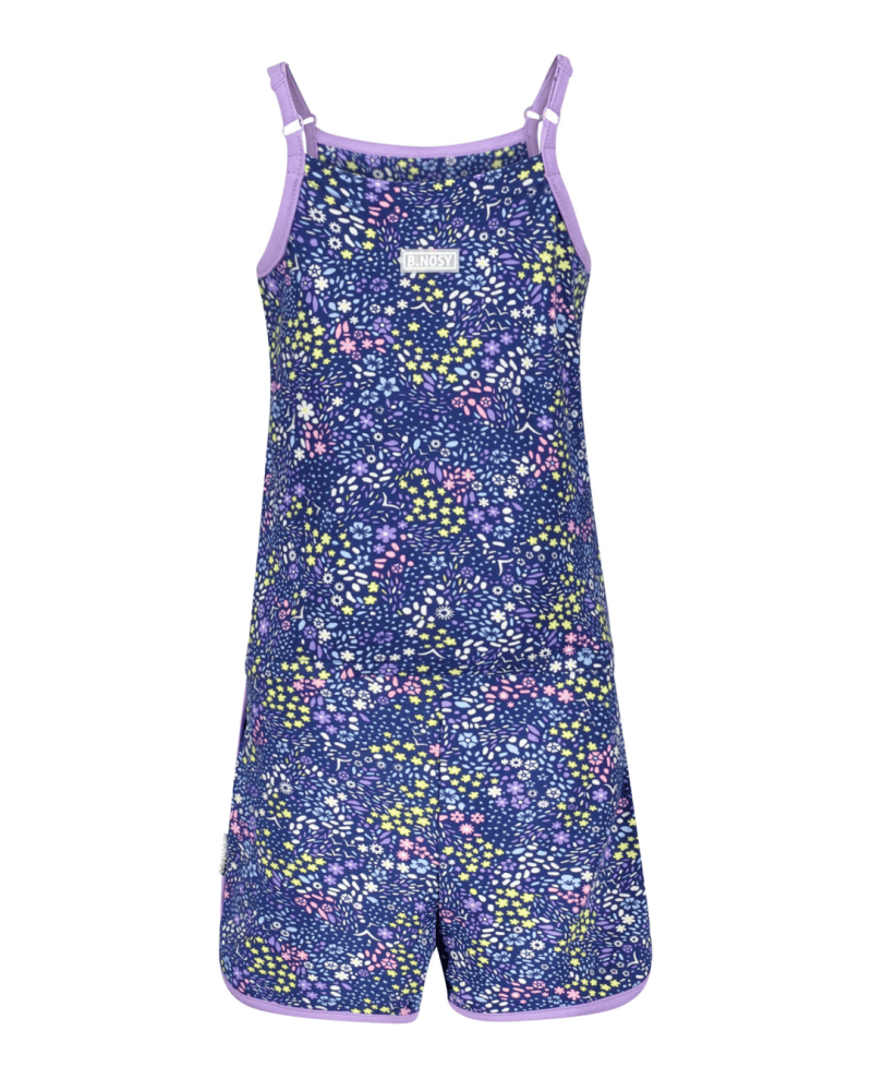 Girls leopard aop jumsuit - B.Nosy