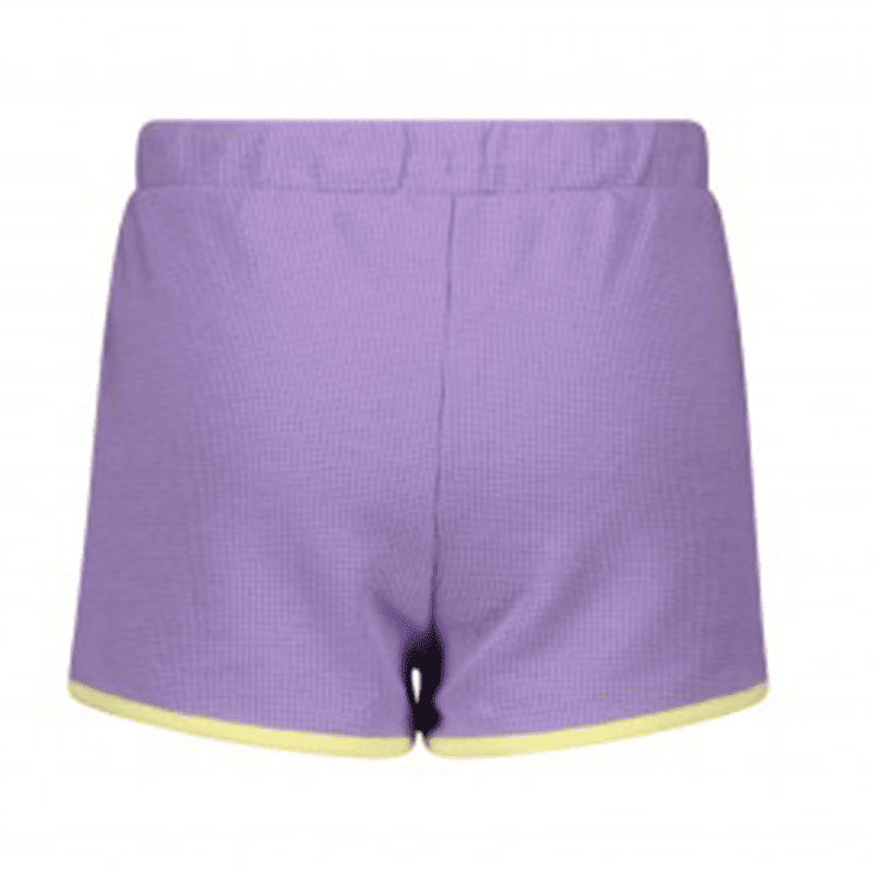 Girls small waffle shorty w/ contrast binding - B.Nosy